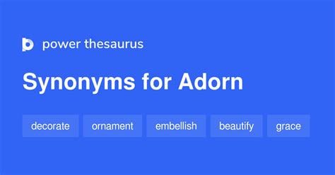 Find 27 different ways to say ADORN, along with antonyms, related words, and example sentences at Thesaurus. . Adorn thesaurus